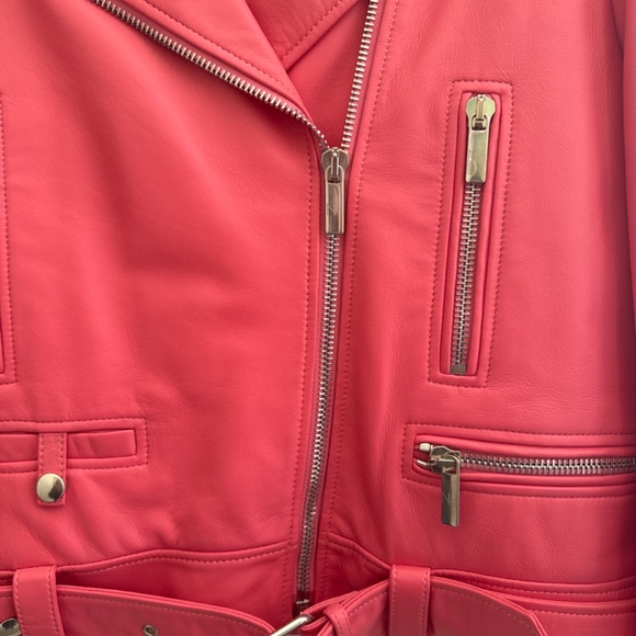 Nour Hammour Leather Jacket - Picture 2 of 3